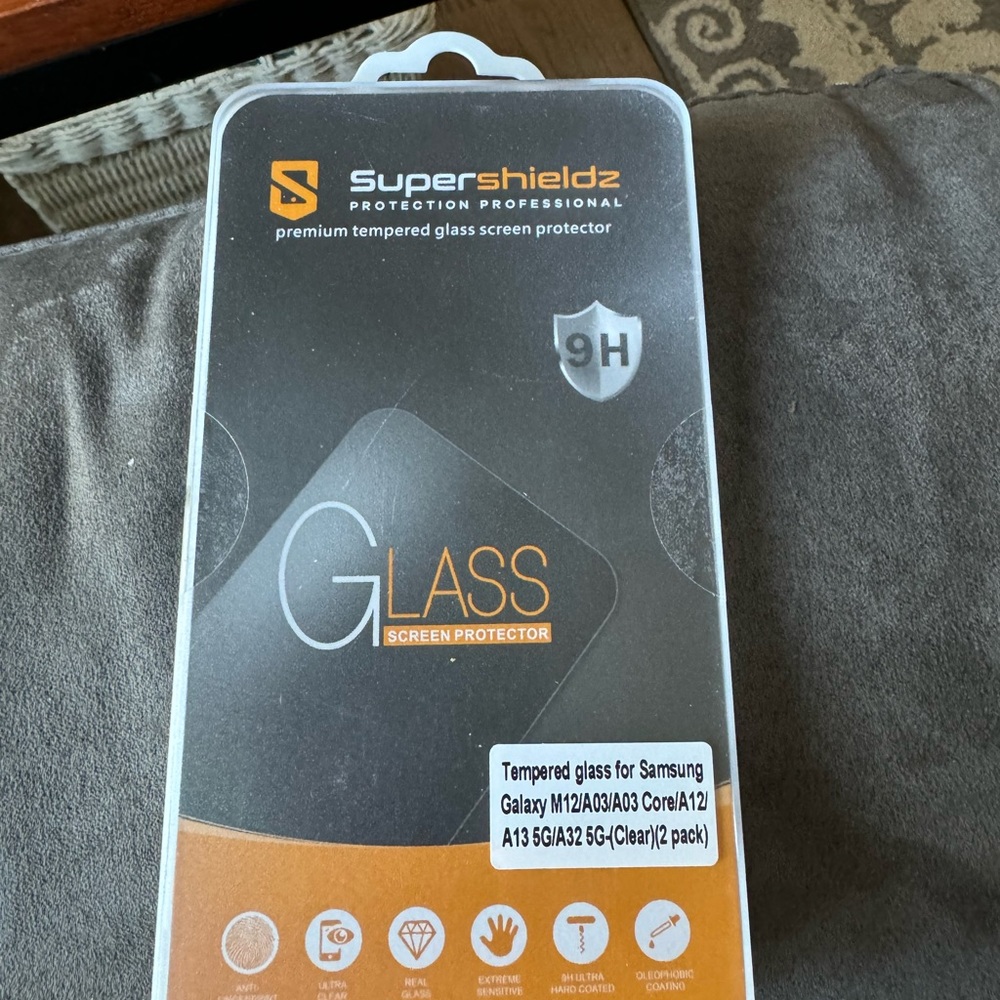 New 2 pack super shield design screen protectors quantity 2